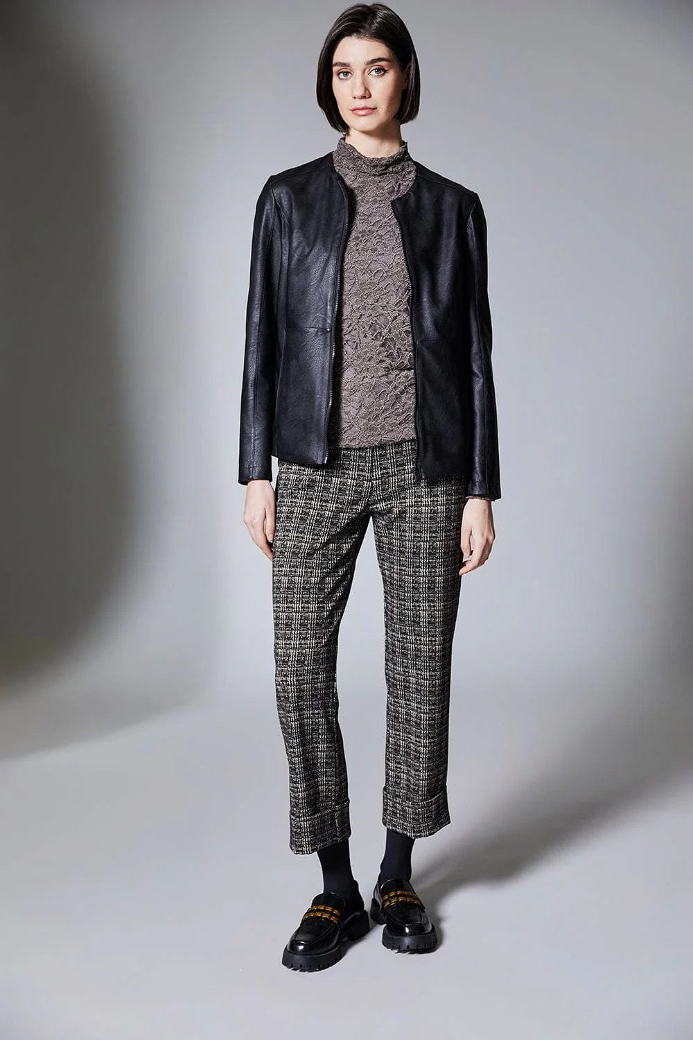 Peruzzi Check Trousers