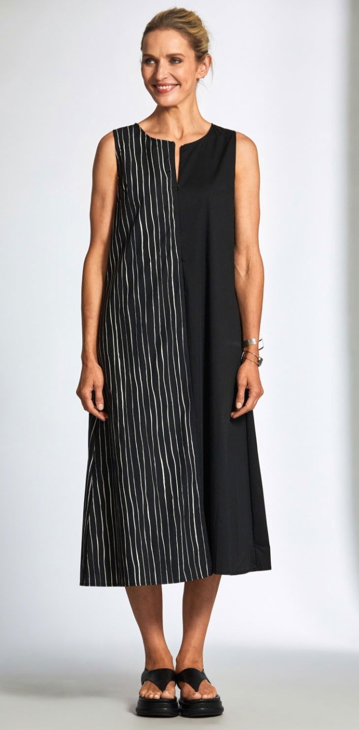Peruzzi Broken Stripe Dress - My Sally West
