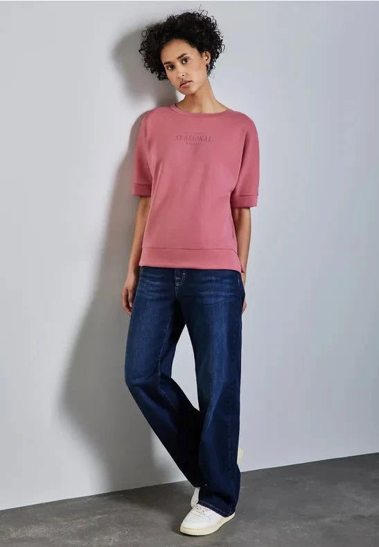 Street One Silk Look Top - My Sally West