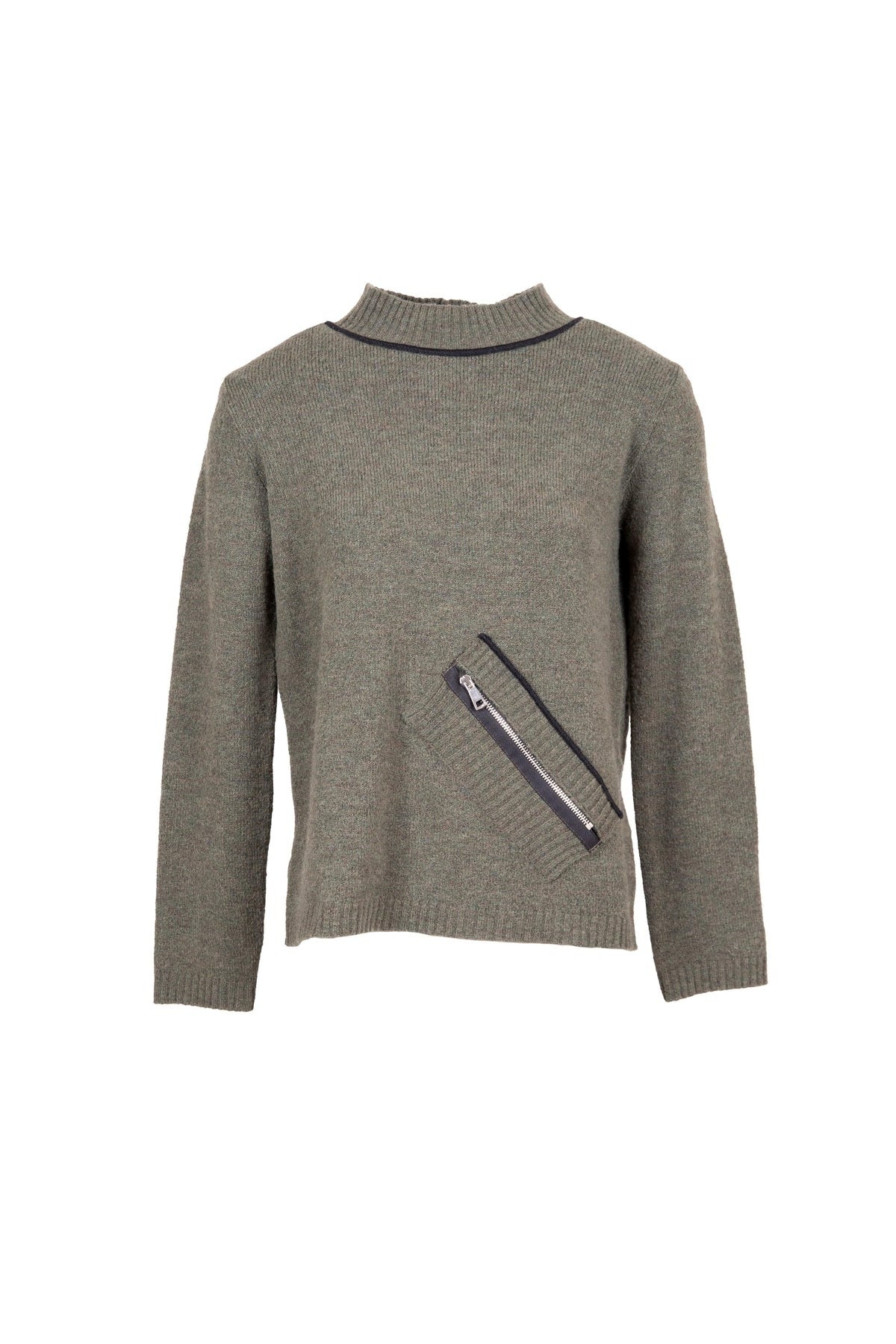 Peruzzi Zip Front Knit