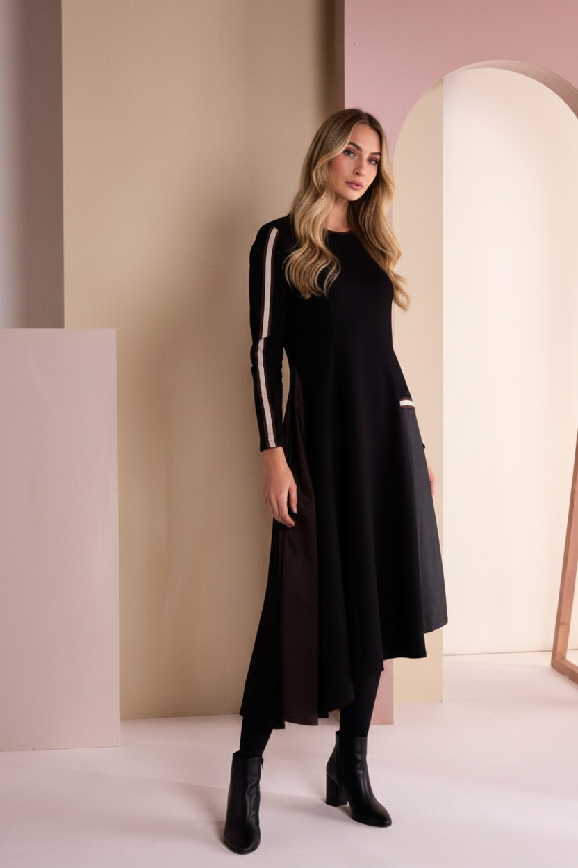 Naya High Neck Dress Naw26314