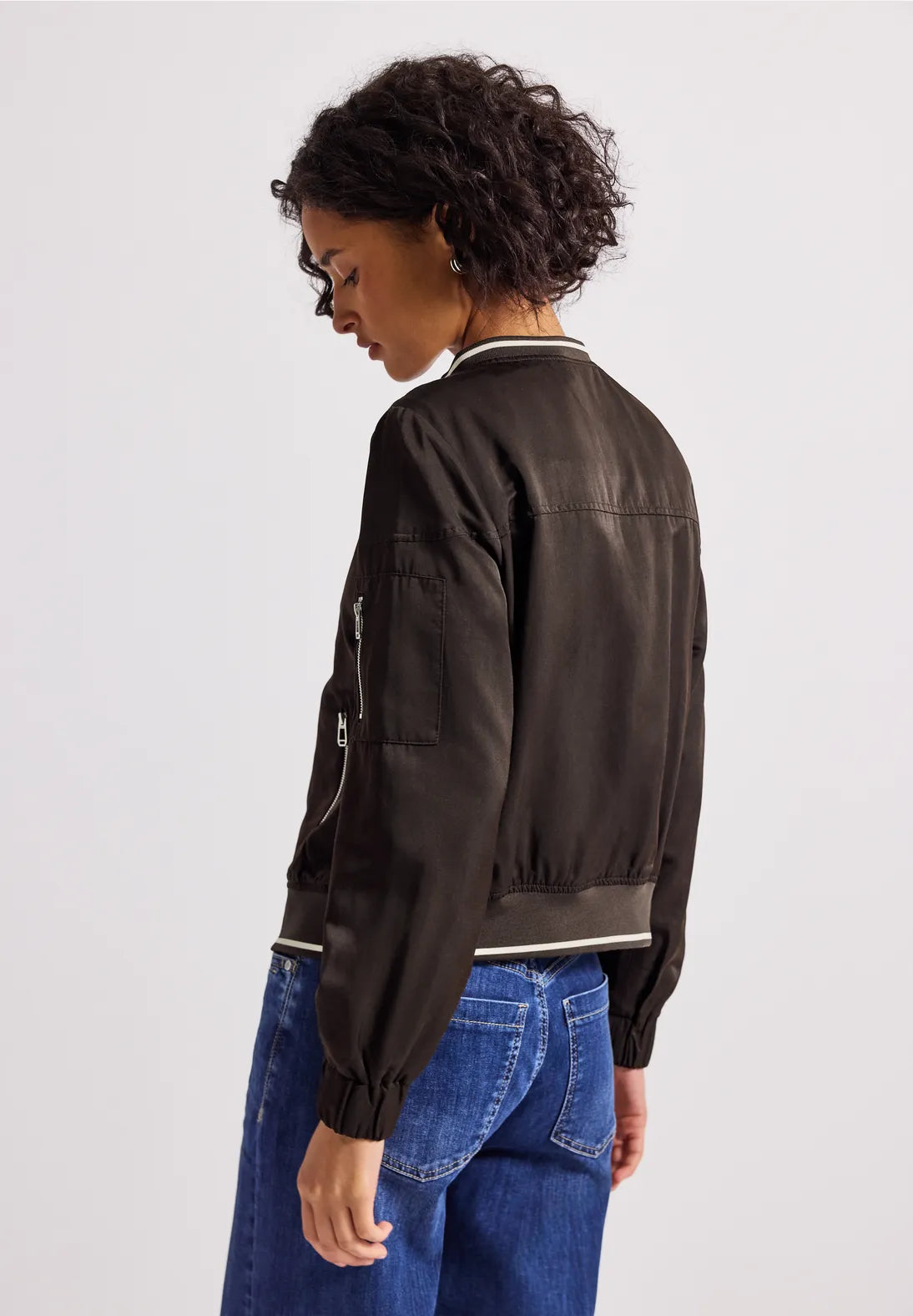 Street One Satin Bomber