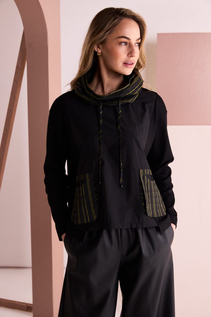 Naya Top Stripe Pocket Detail Naw26153