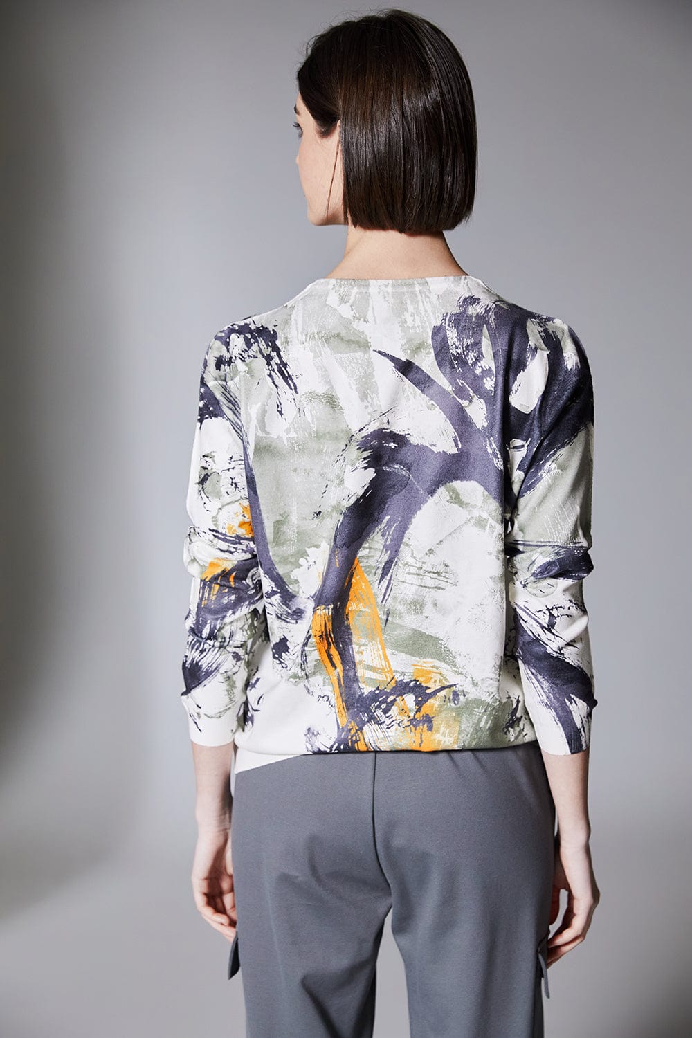 Peruzzi Paint Swirl Knit