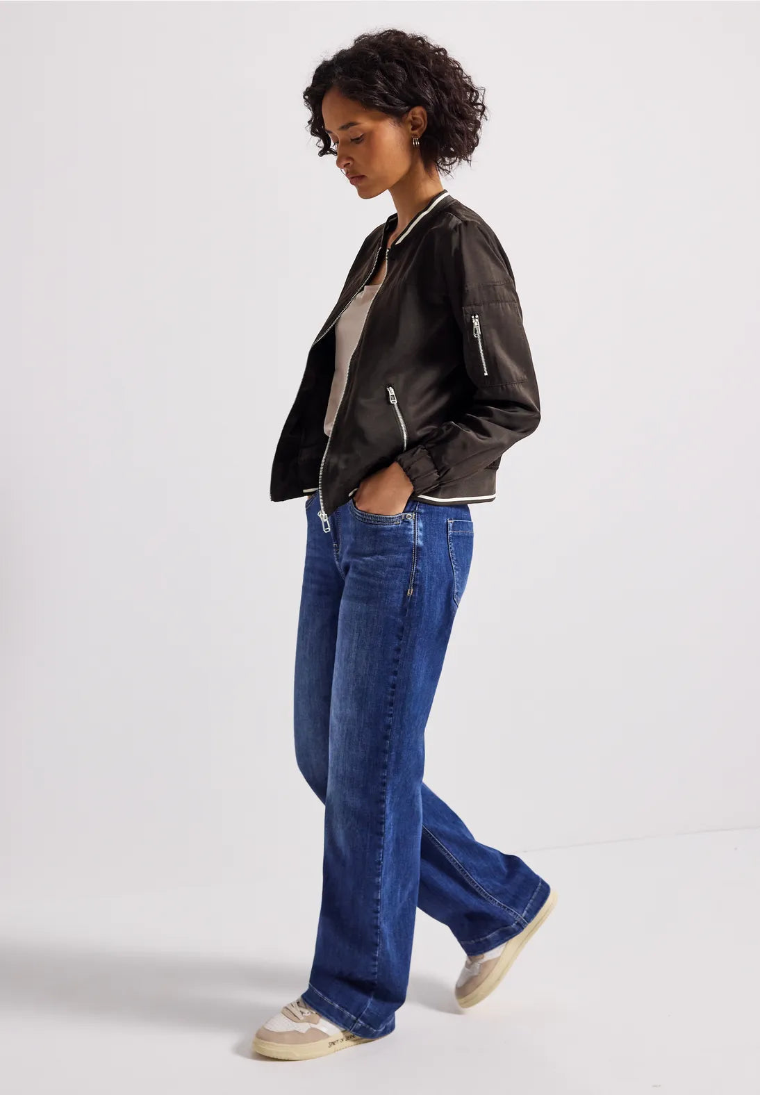 Street One Satin Bomber