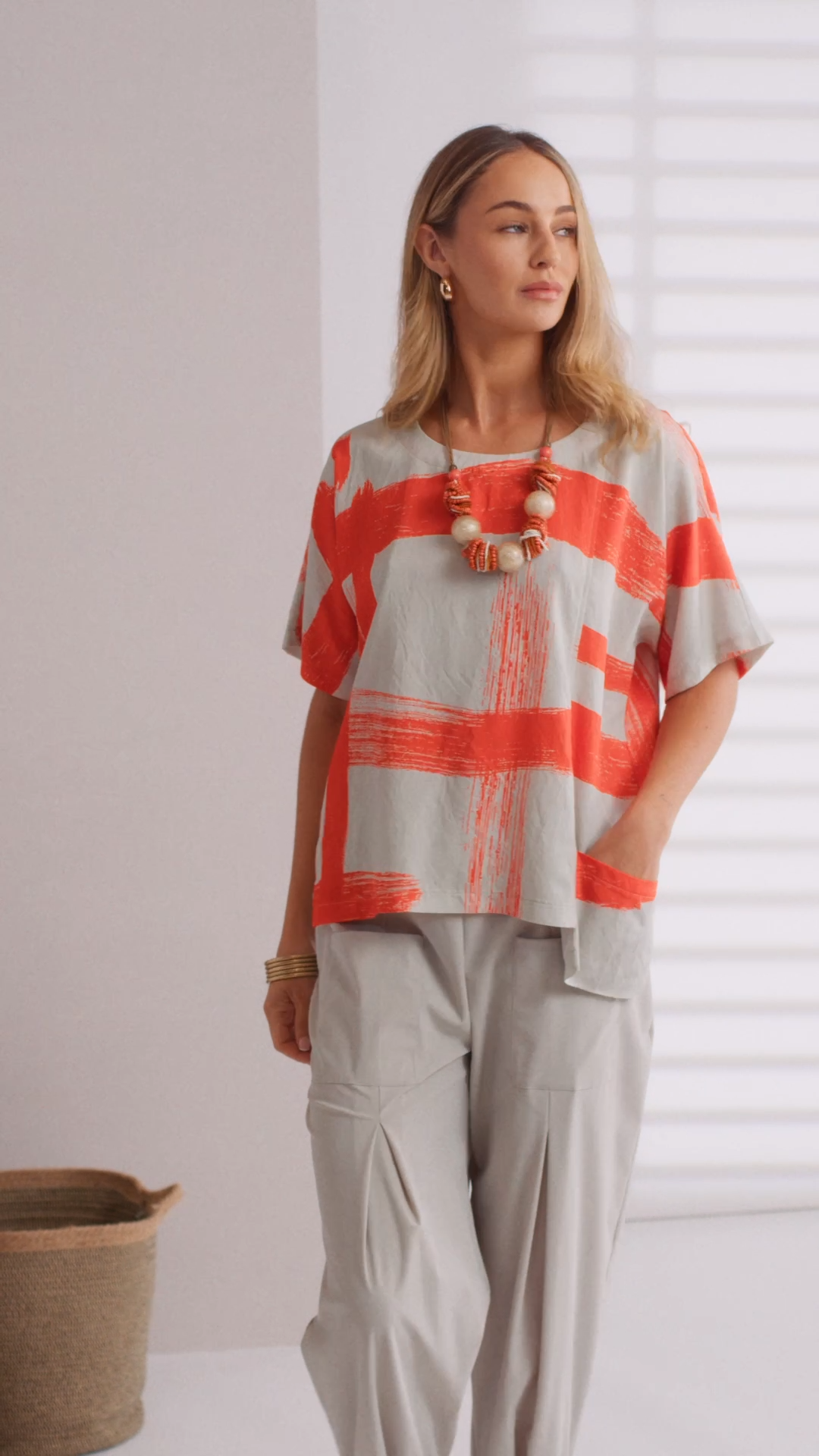 Naya Patch Print Top NPA26122