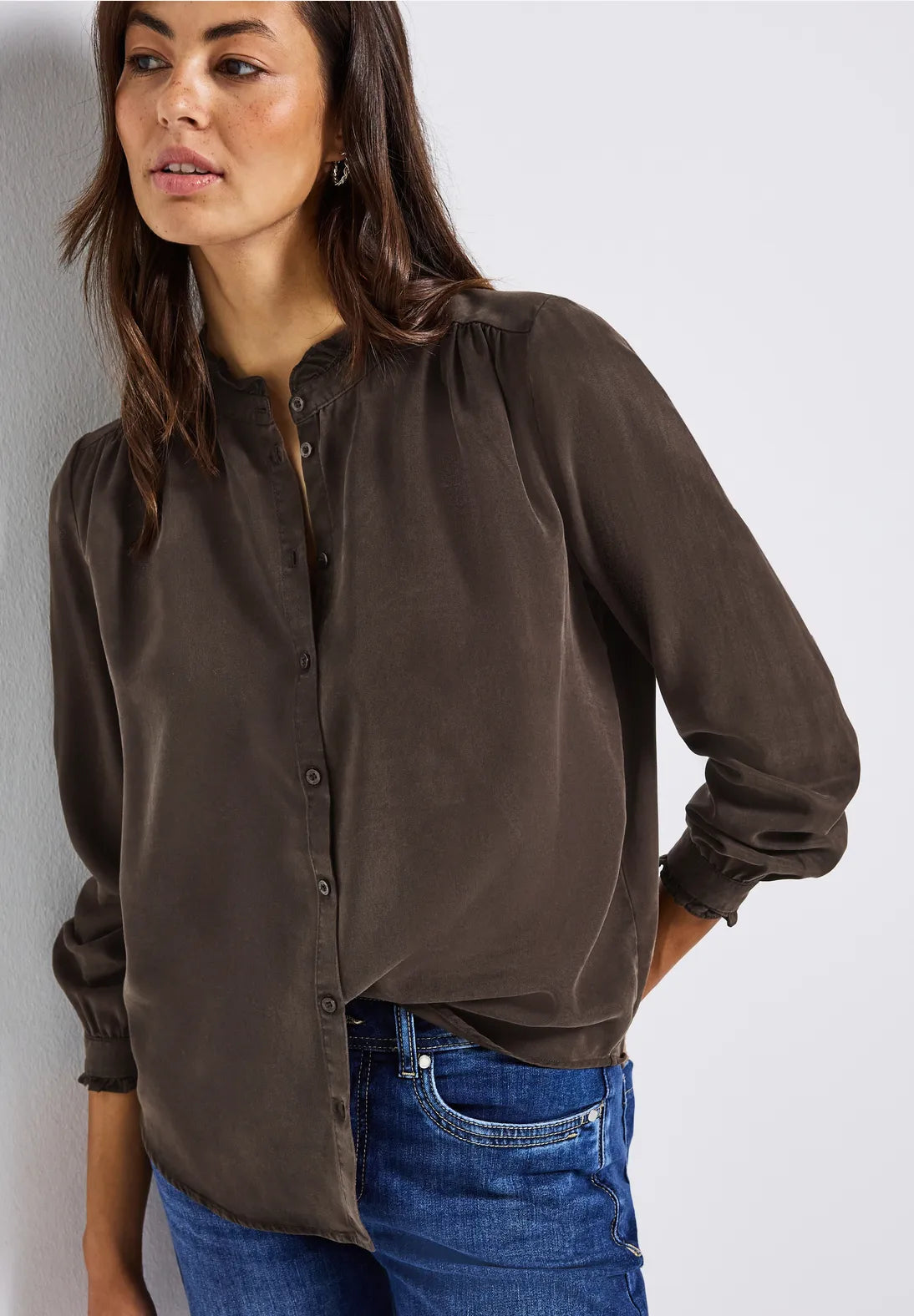 Street One Blouse with Frill