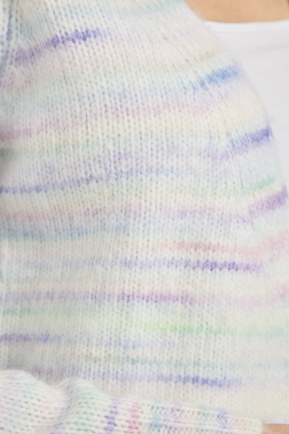 Mudflower Stripe Cardigan Su-26mf-204