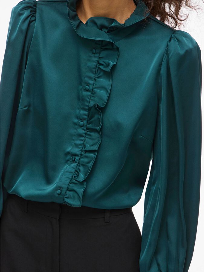 VILUTTO FRILL SHIRT