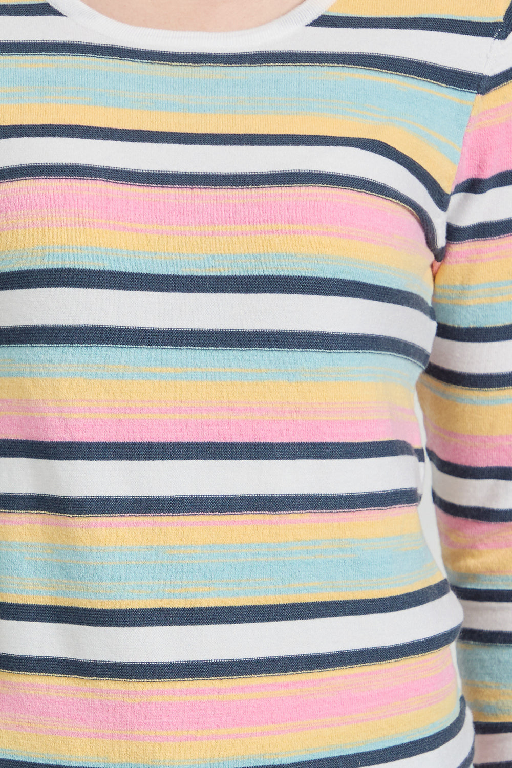 Mudflower Stripe Knit Su-26mf-202