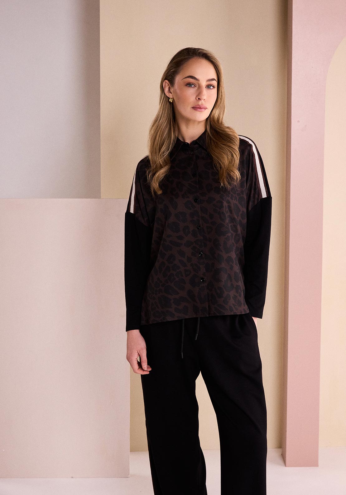 Naya Animal Print Top Naw26312