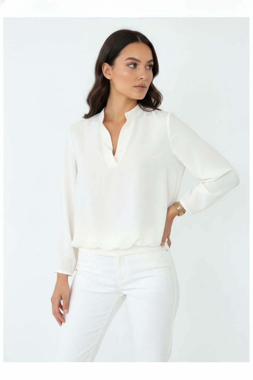Maisie Plain Band Top A3228