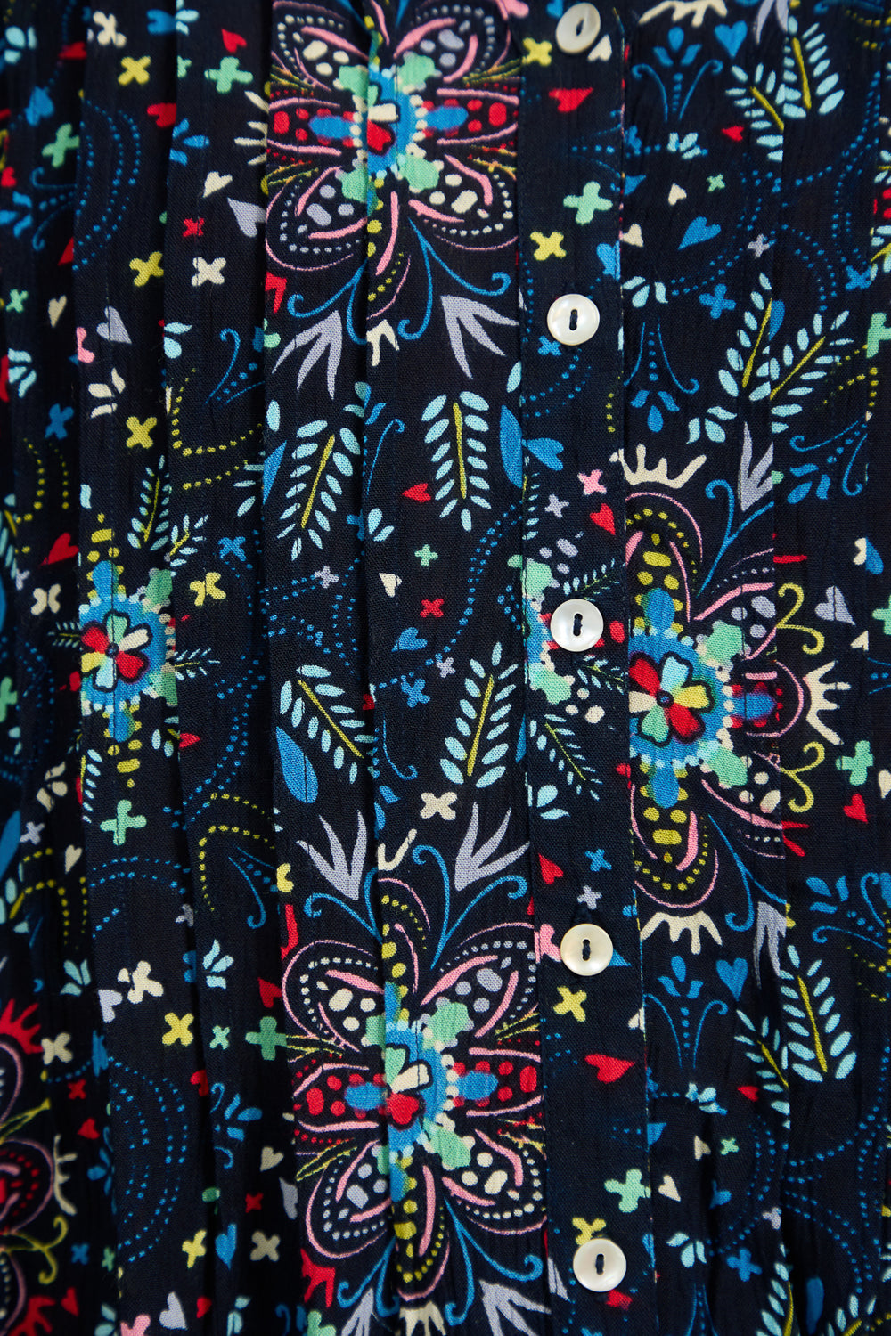 Mudflower Pintuck Shirt