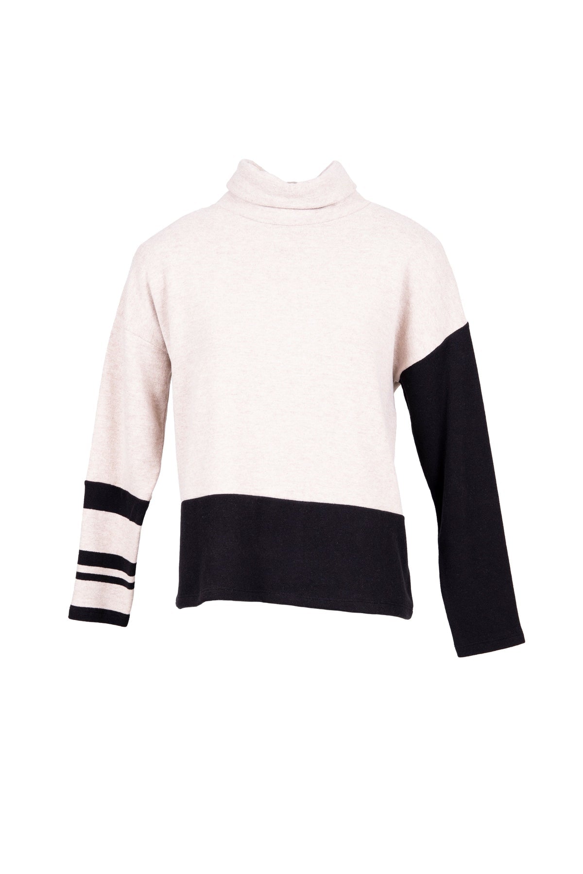 Peruzzi Stripe Colour Block Knit
