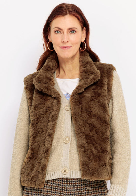 Bianca Brown Gilet
