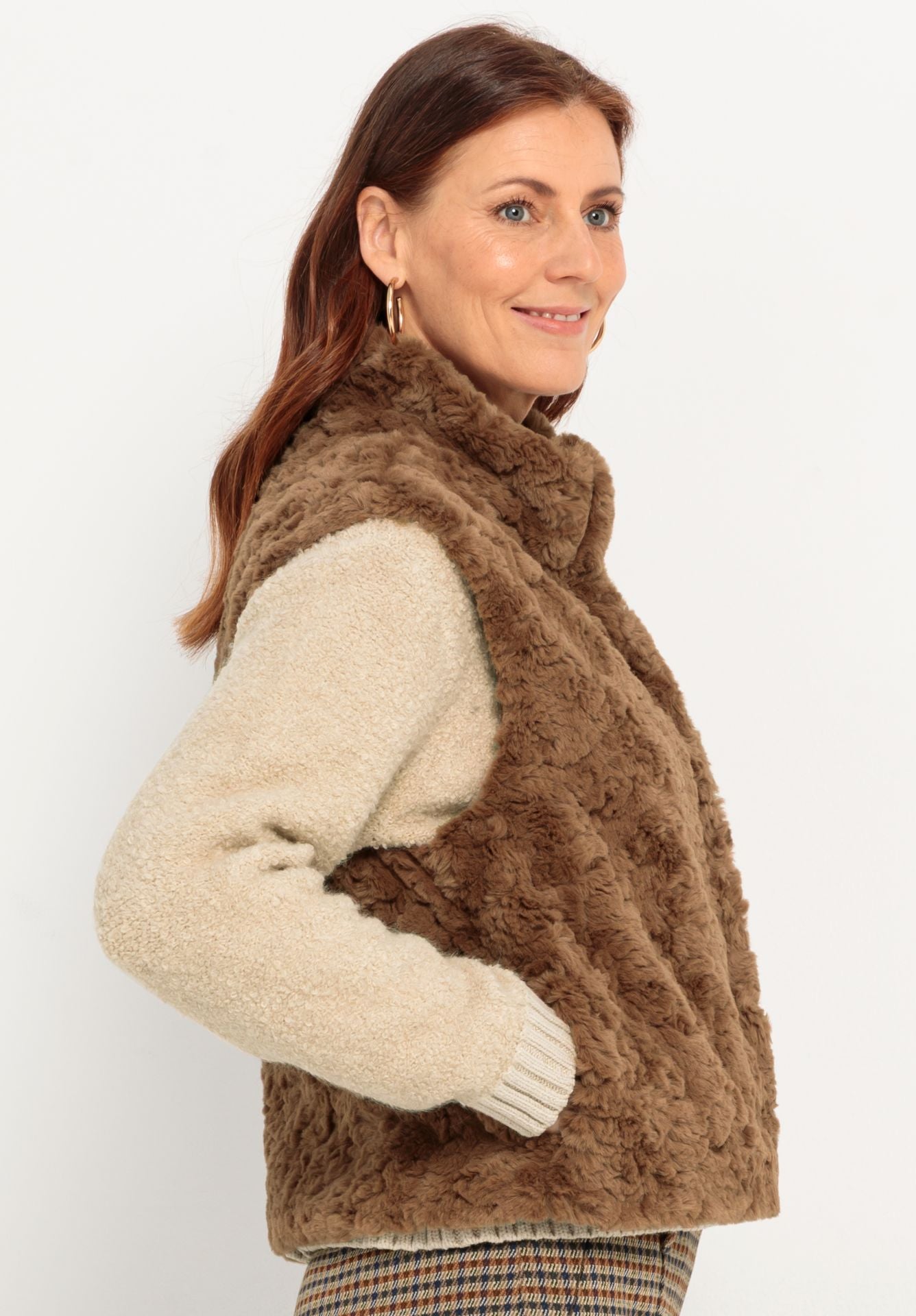Bianca Brown Gilet