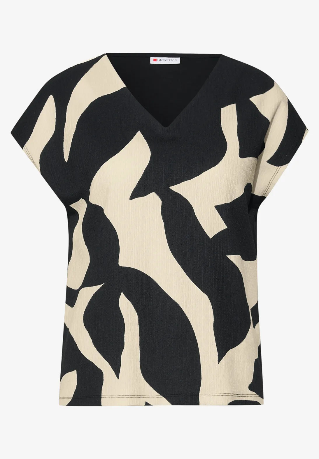 Street One Mix Material Top