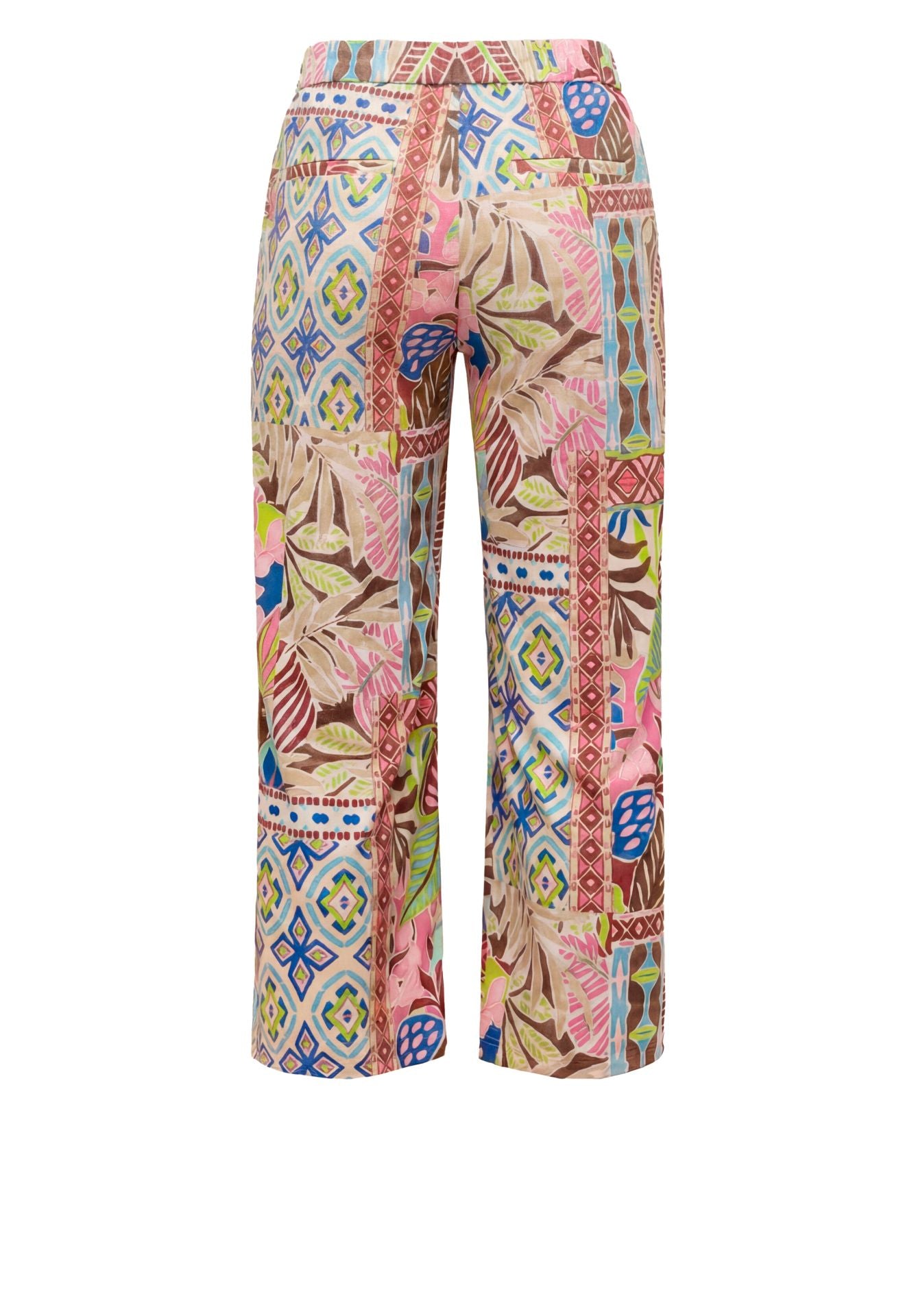 Bianca Parigi Print Trousers 70150