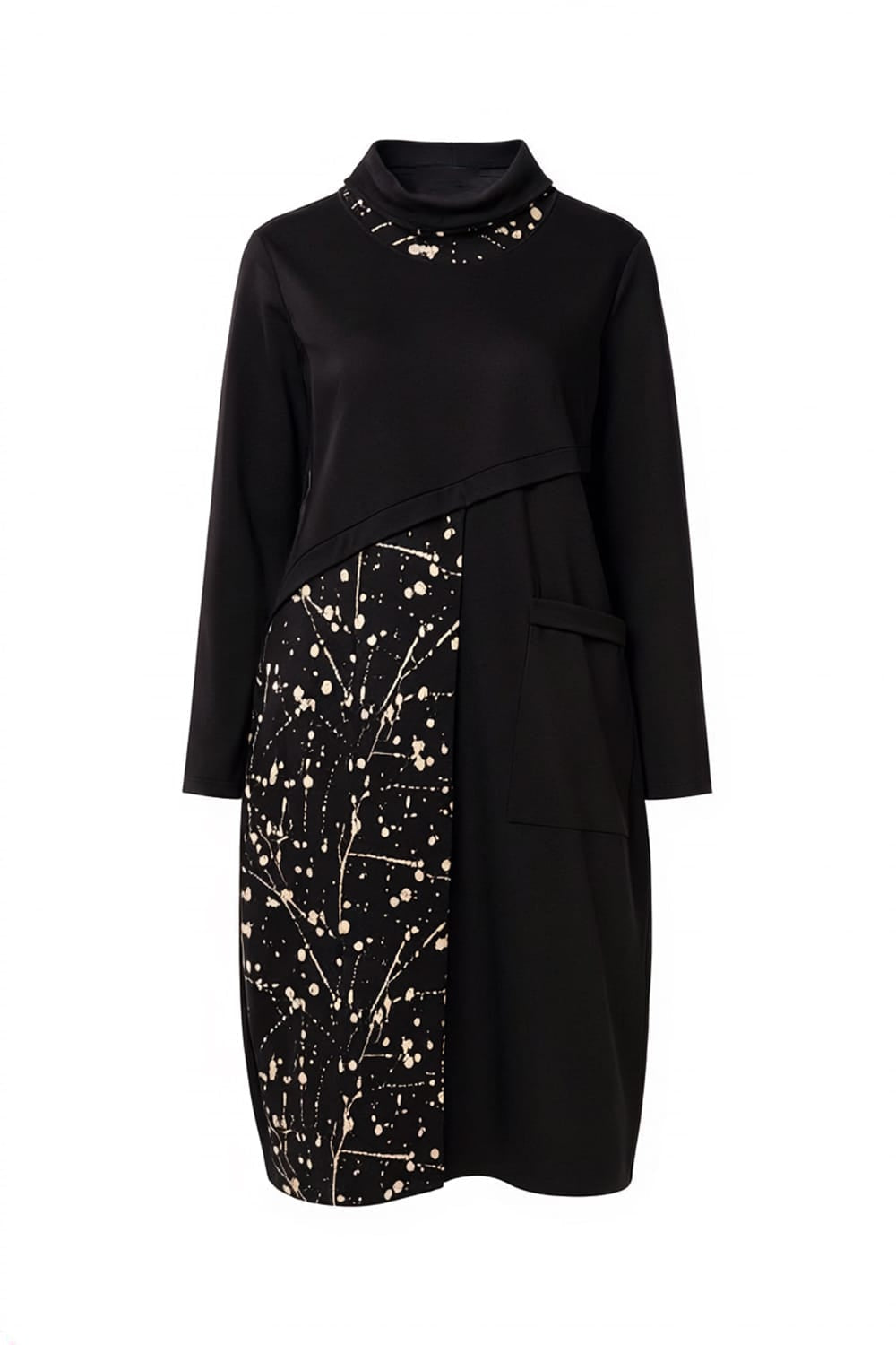 Peruzzi Splash Print Dress W26138
