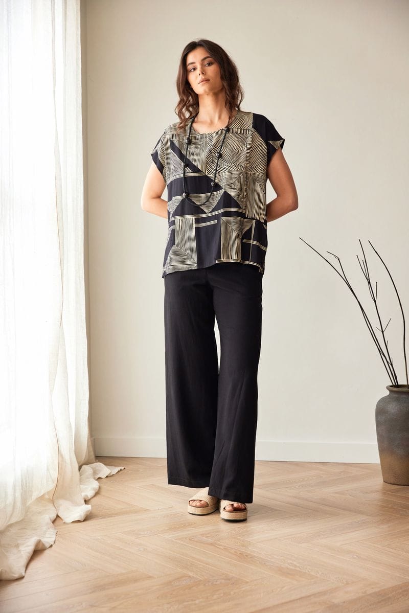Peruzzi Geo Print Top S26518