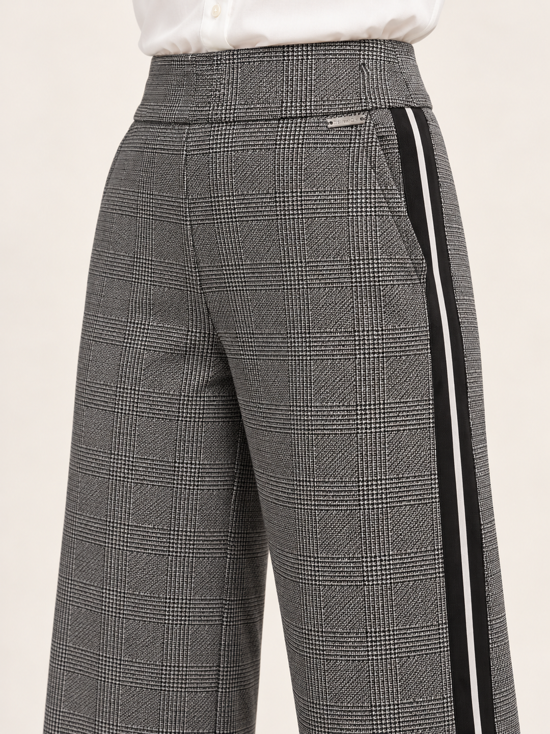 Street One Emee Check Trousers 381680