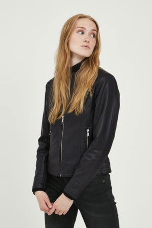 B-Young Acom Biker Black Jacket - My Sally West
