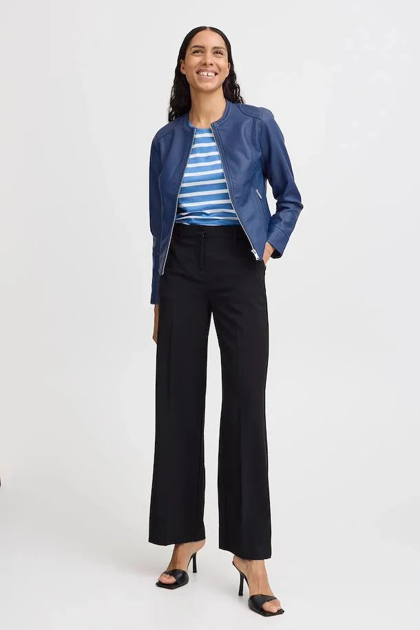 BY Acom Leather Jacket - My Sally West
