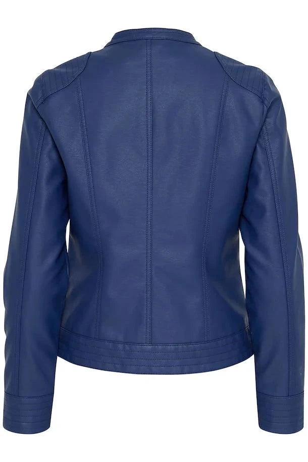 BY Acom Leather Jacket - My Sally West