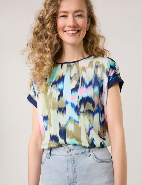 Gerry Weber Print Front Top - My Sally West