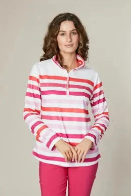 Jacqui Stripe Sweatshirtl - My Sally West