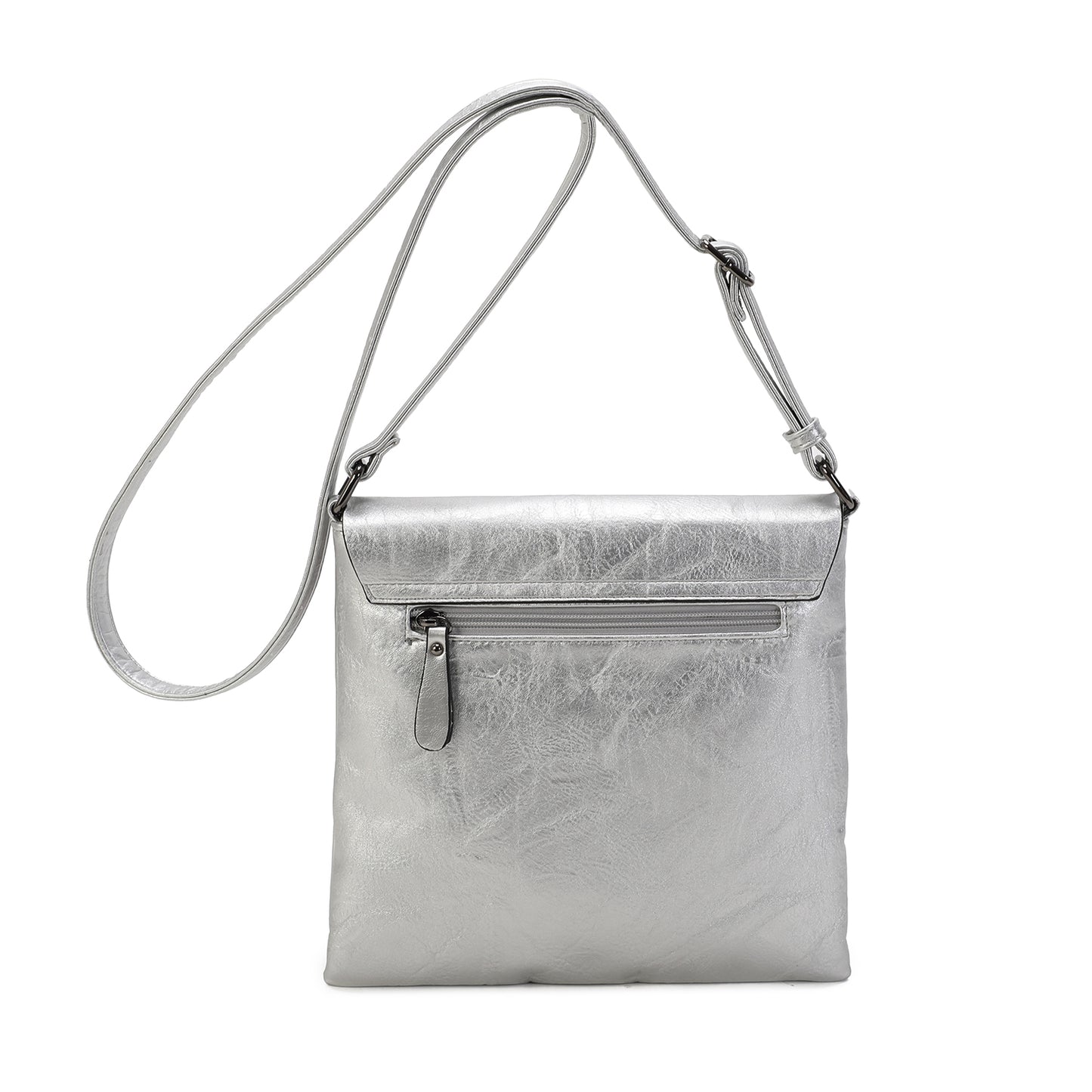 Sara Cross-Body Silver