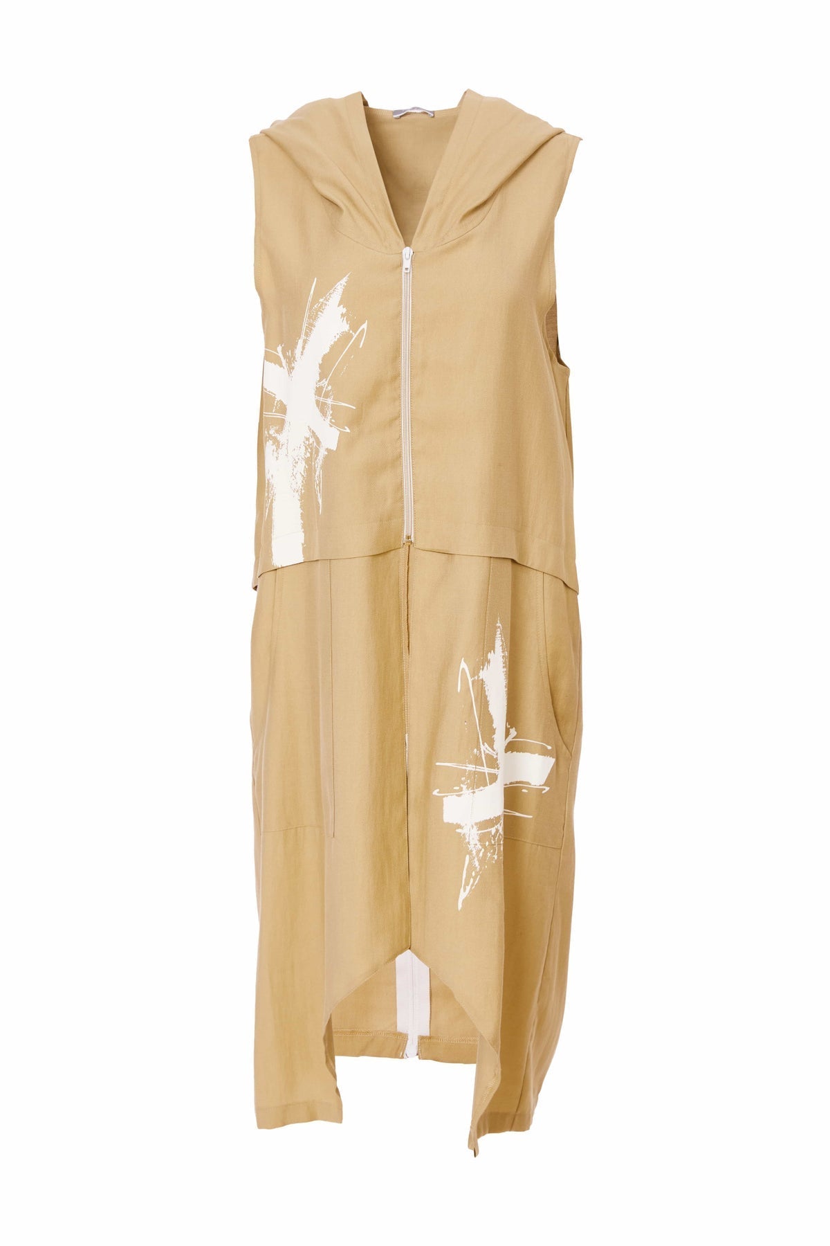 Naya Placement Print Waistcoat - My Sally West