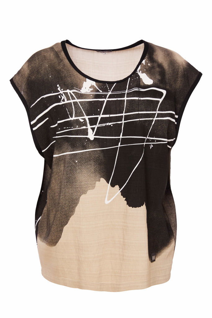 Naya Spray Border Top - My Sally West