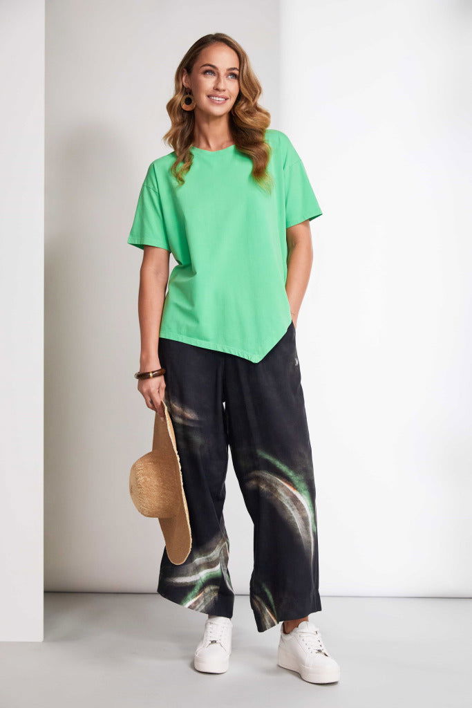 Naya Top Cut-Out Hem - My Sally West