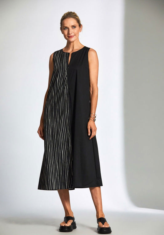 Peruzzi Broken Stripe Dress - My Sally West