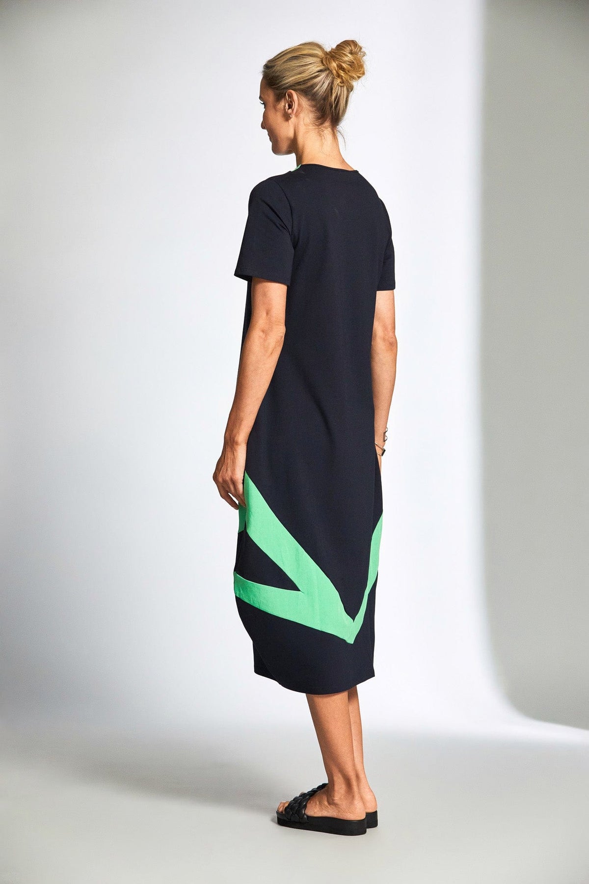 Peruzzi Colour Block Triangle Dress - My Sally West