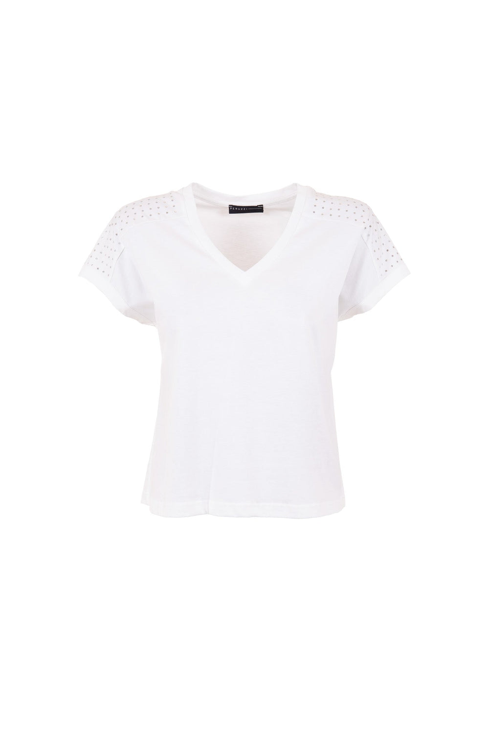 Peruzzi Metallic Dot Top - My Sally West