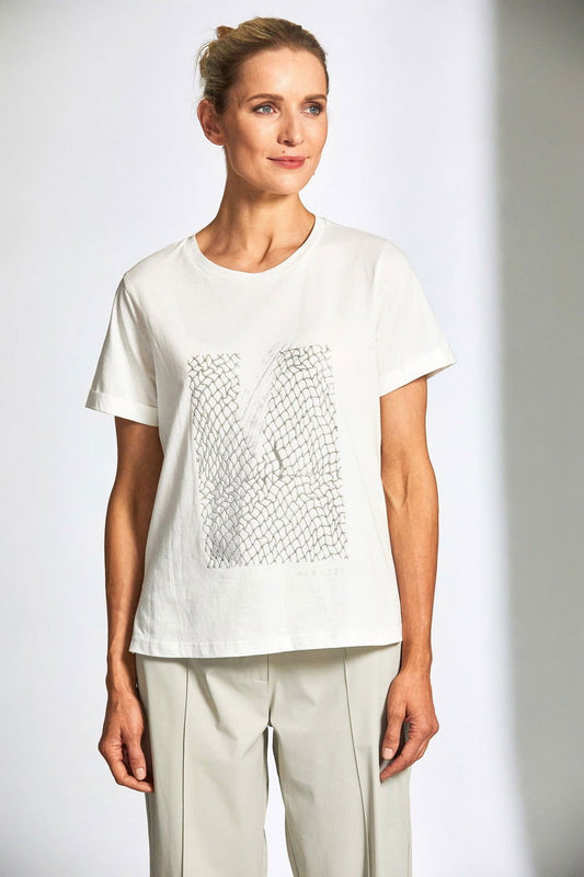 Peruzzi Net Metallic Top - My Sally West