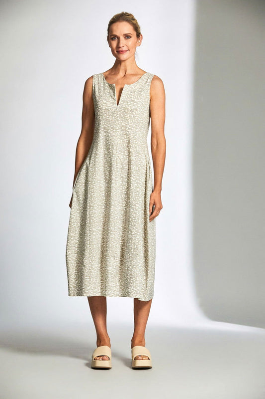 Peruzzi Tech Print Dress - My Sally West