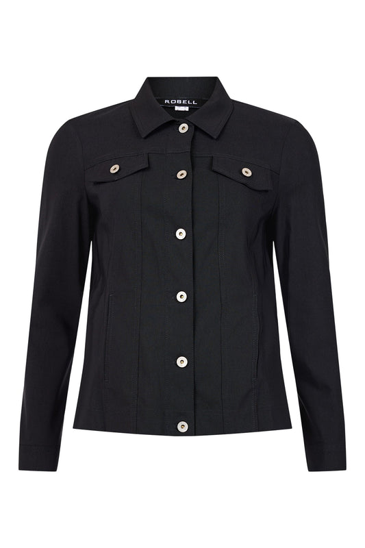 Robell Happy Jacket Black - My Sally West