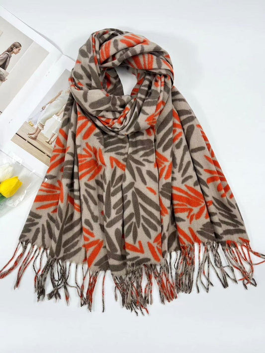 Rosie Scarf Orange - My Sally West