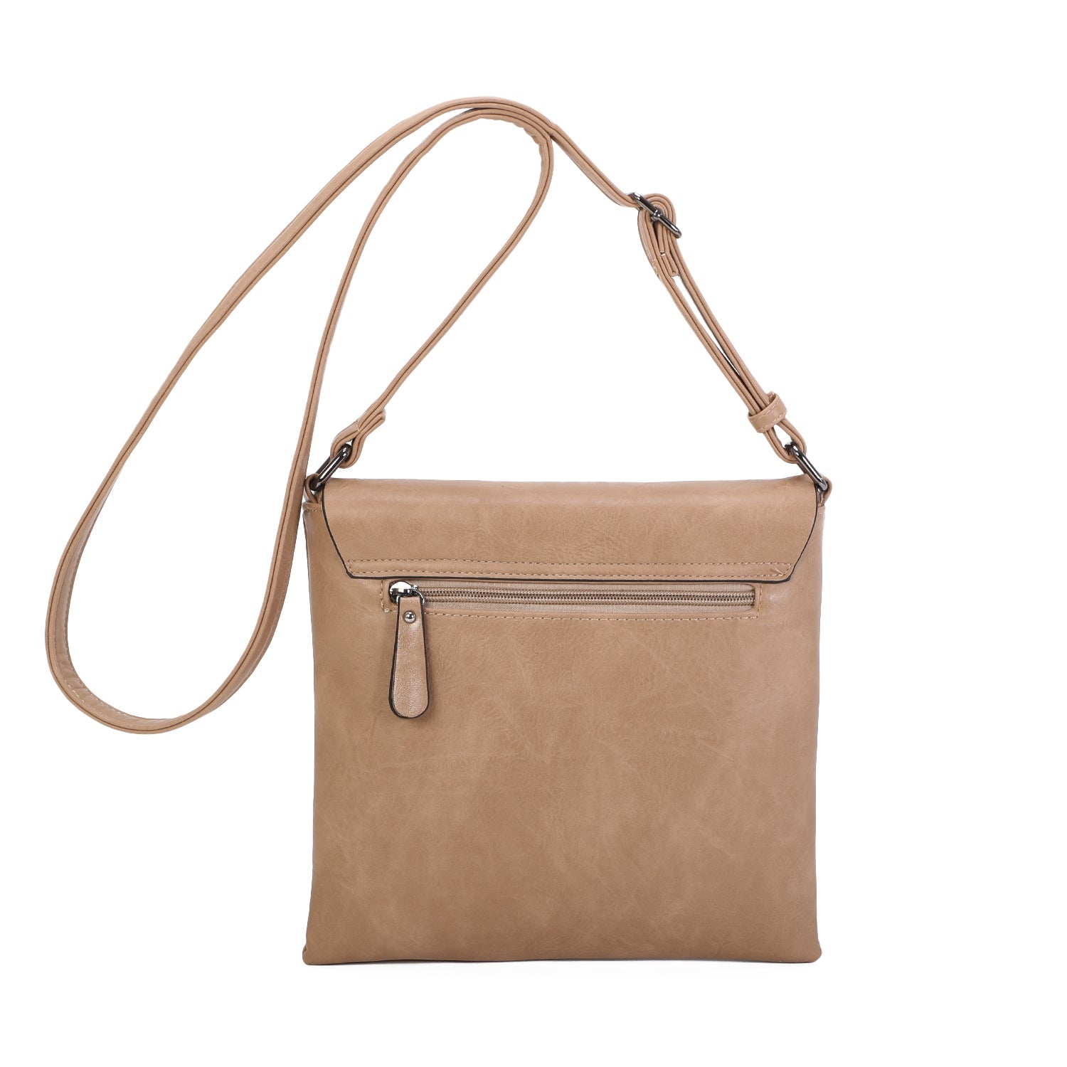 Sara Cross-Body Taupe - My Sally West