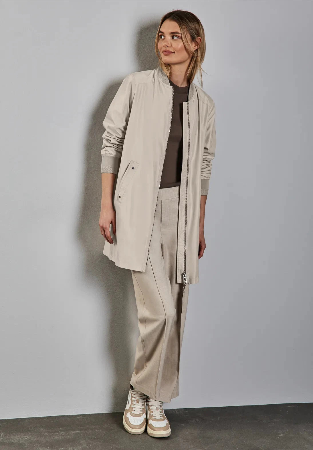 Street One Long Bomber Jacket - My Sally West
