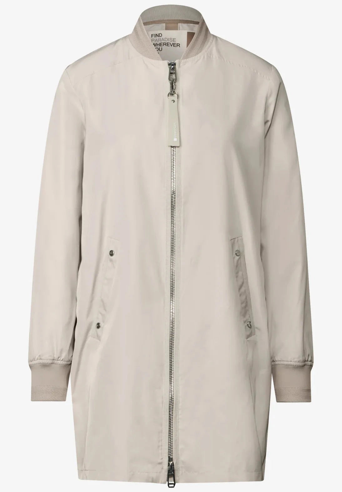 Street One Long Bomber Jacket - My Sally West