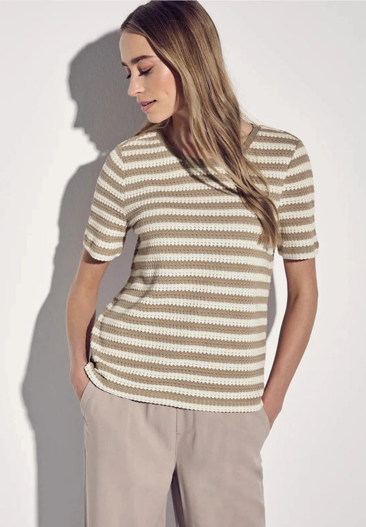 Street One Stripe Top - My Sally West