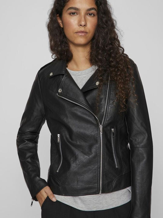 VILA Vicara Biker Jacket - My Sally West
