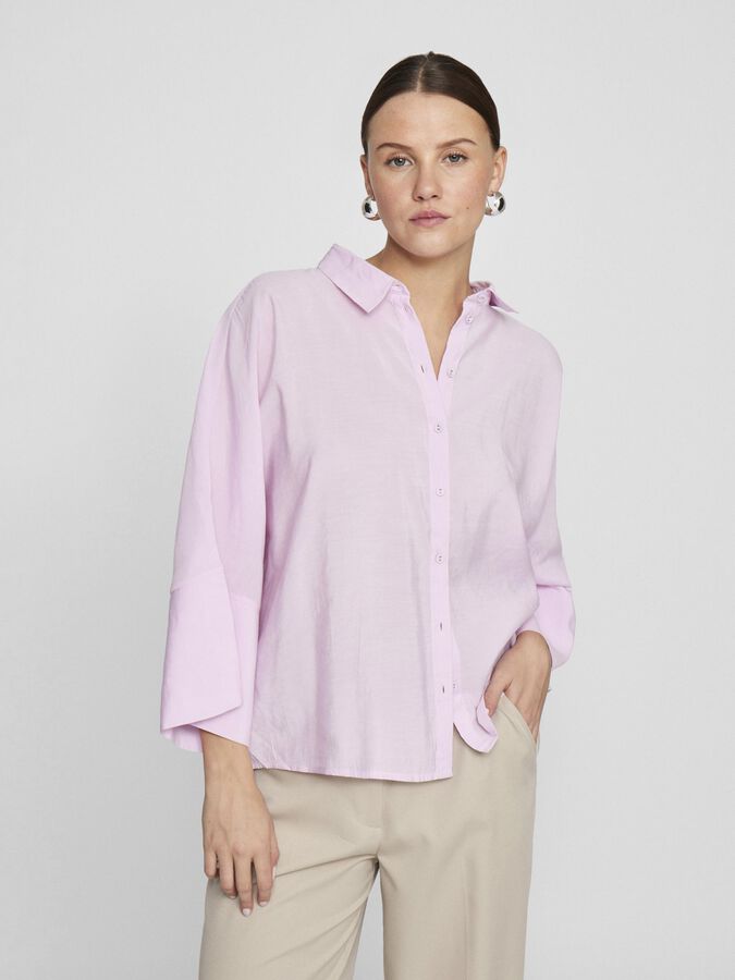 Vila 3/4 Sleeve Shirt - My Sally West