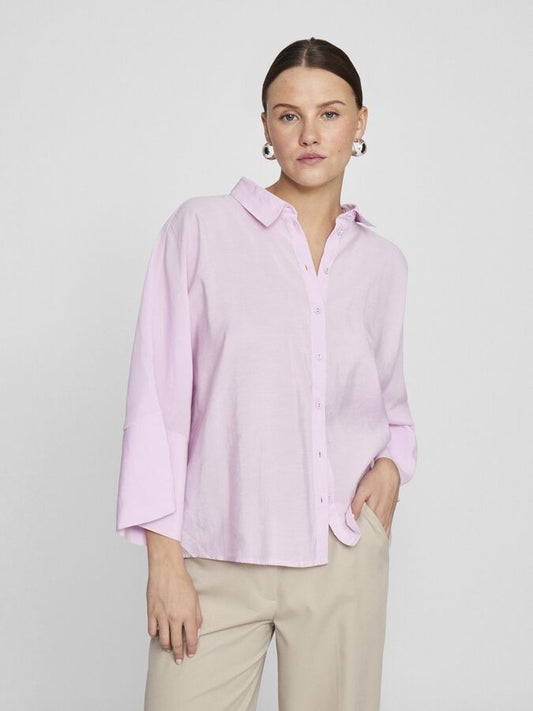 Vila 3/4 Sleeve Shirt - My Sally West