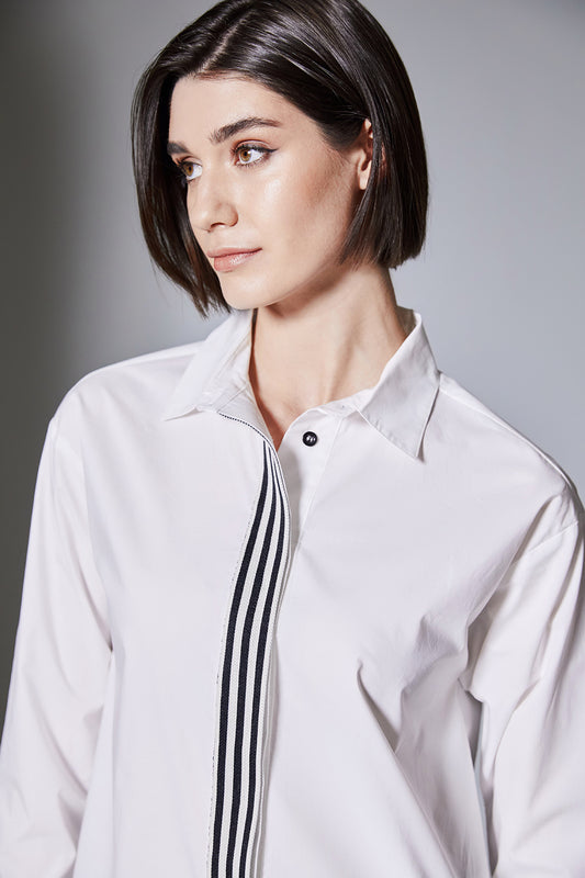 Peruzzi Centre Stripe Shirt