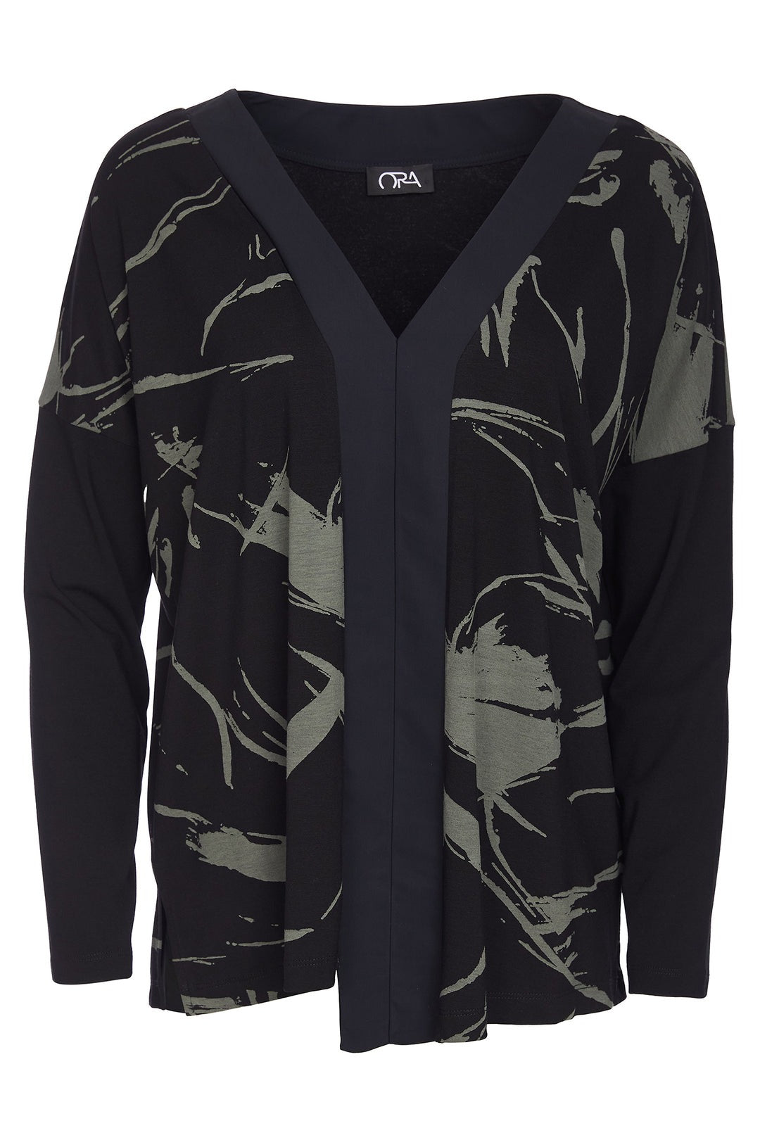 Ora Motted Print Top